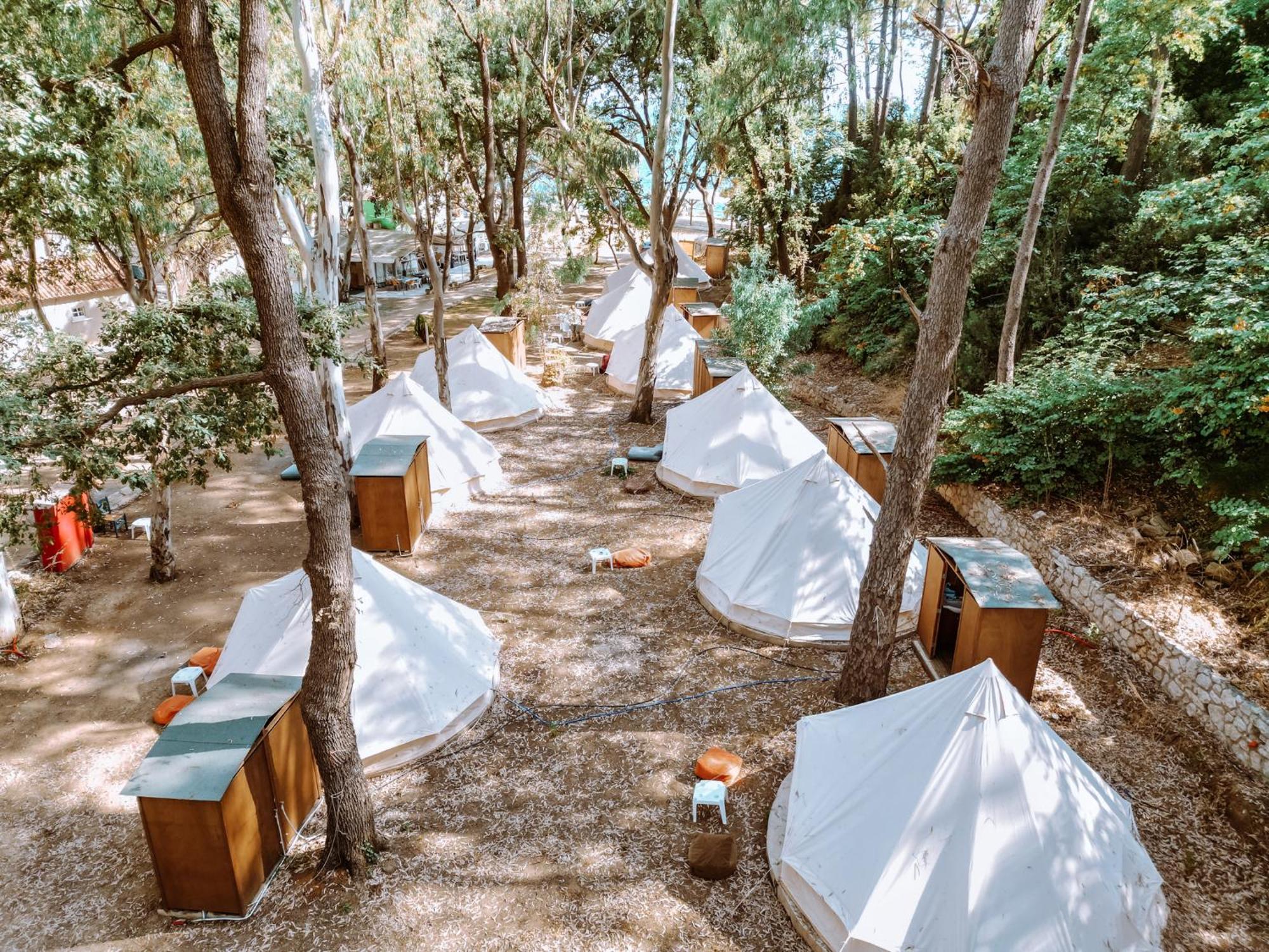 Burano Camping Beach-Bar Nea Thesi Kültér fotó