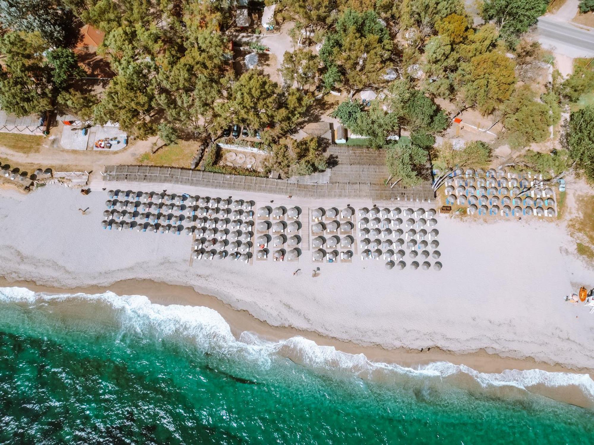 Burano Camping Beach-Bar Nea Thesi Kültér fotó