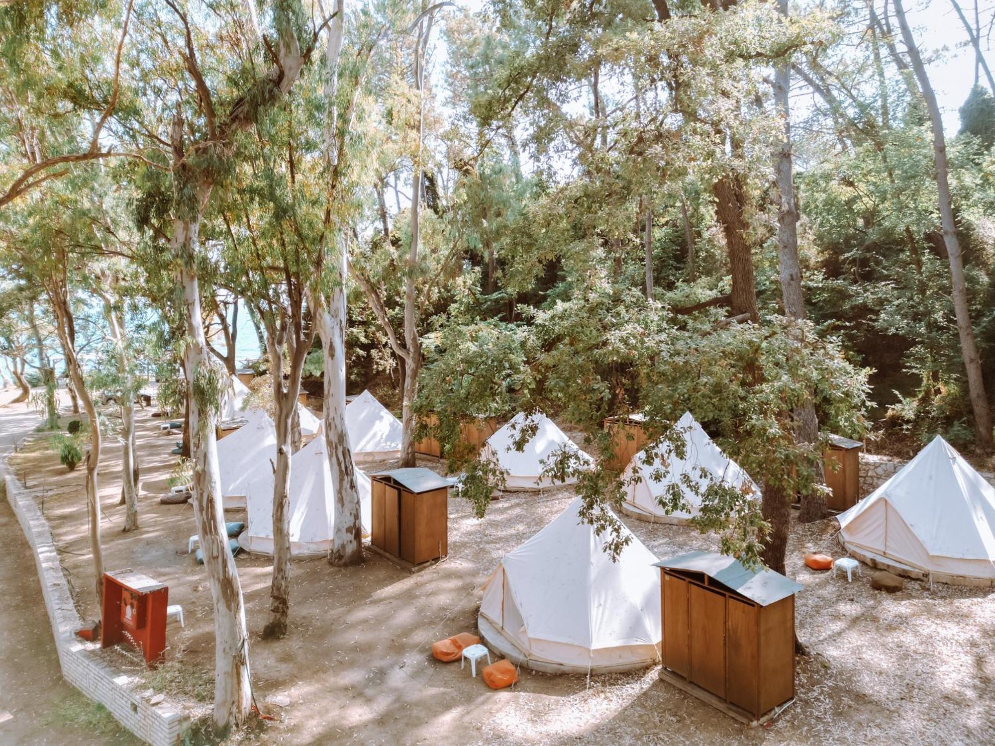 Burano Camping Beach-Bar Nea Thesi Kültér fotó