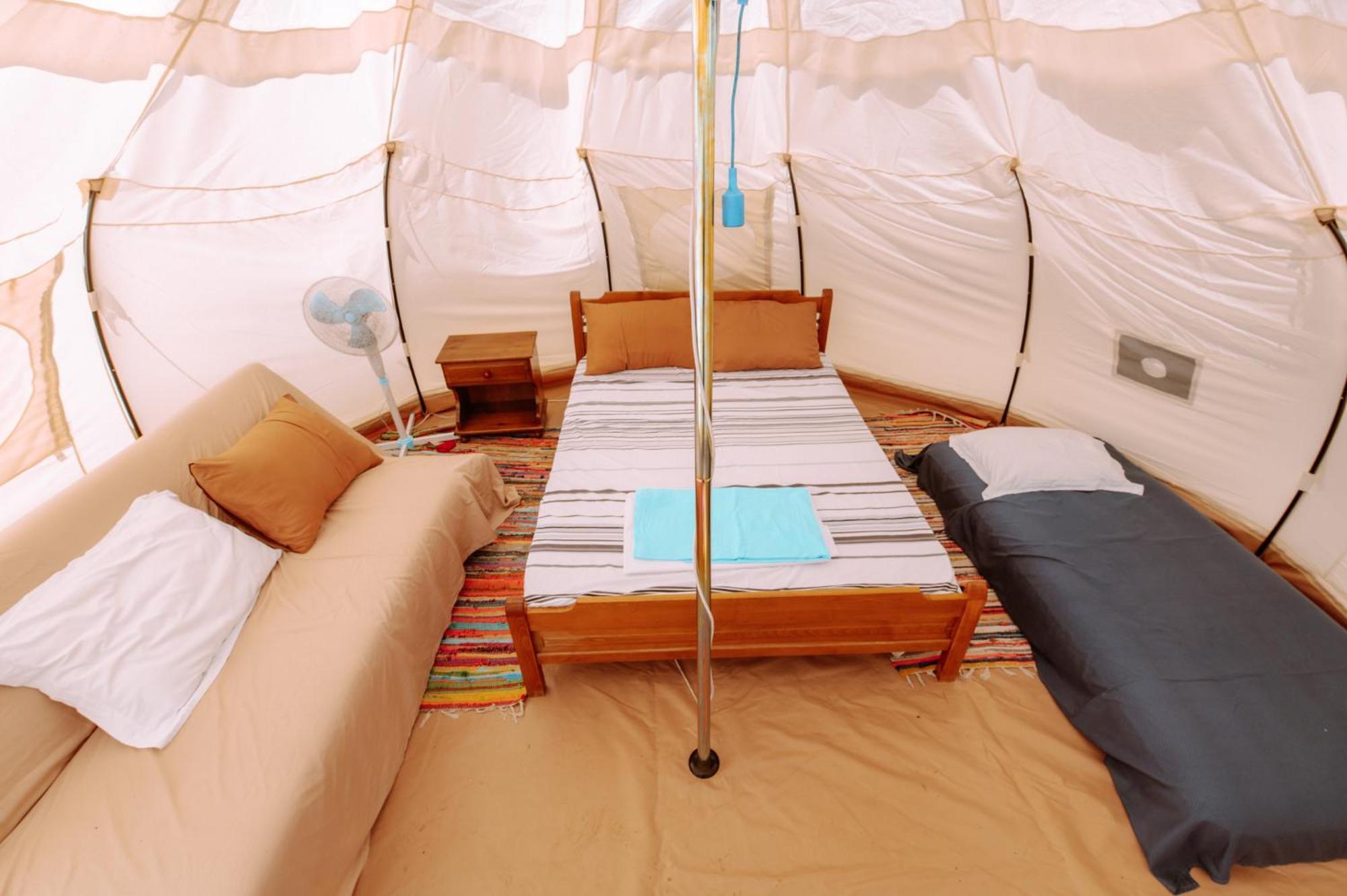 Burano Camping Beach-Bar Nea Thesi Kültér fotó